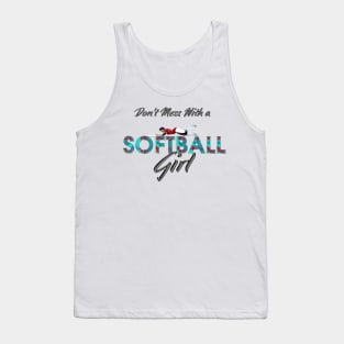 Softball Girl Tank Top